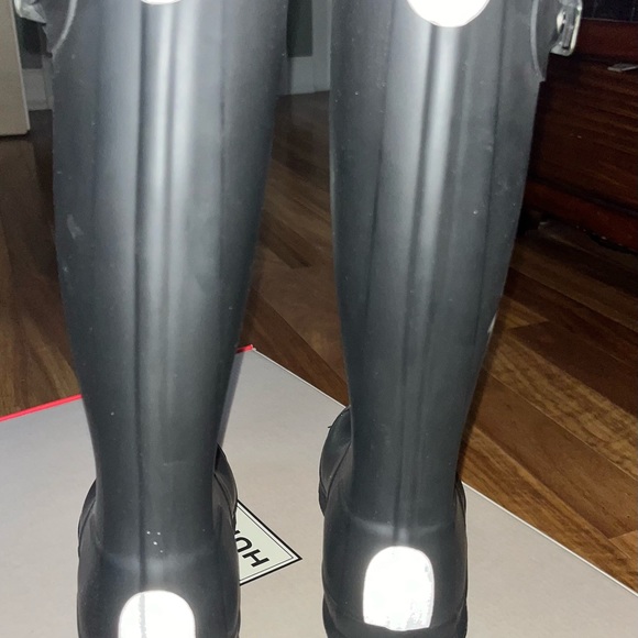 Kids HUNTER BOOTS with brand new boot socks - Picture 2 of 8